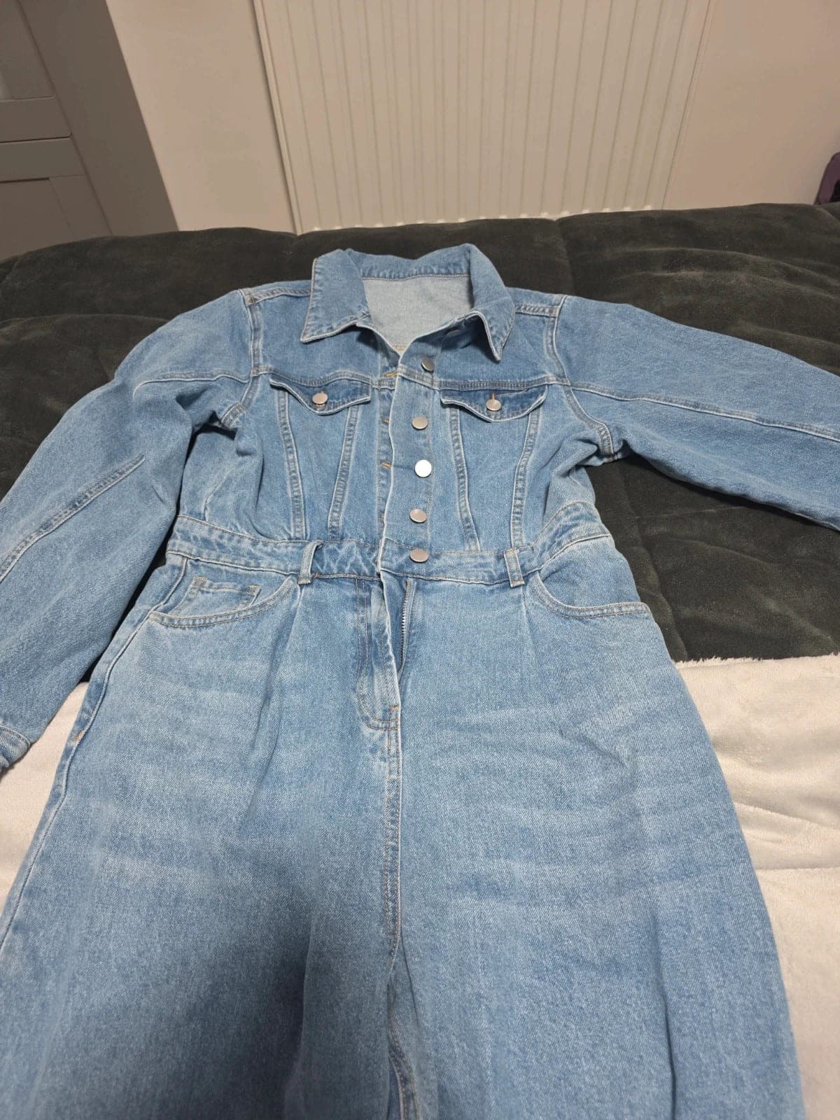 Combinaison jeans denim Shein